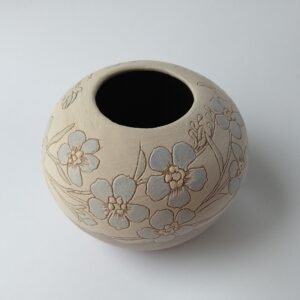 Serene Bloom Orb Vase