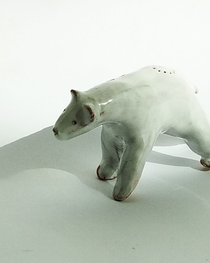 Arctic Whisper Ceramic Shaker