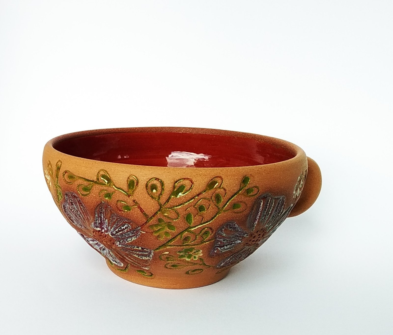 Terra Flora Art Bowl - Image 2