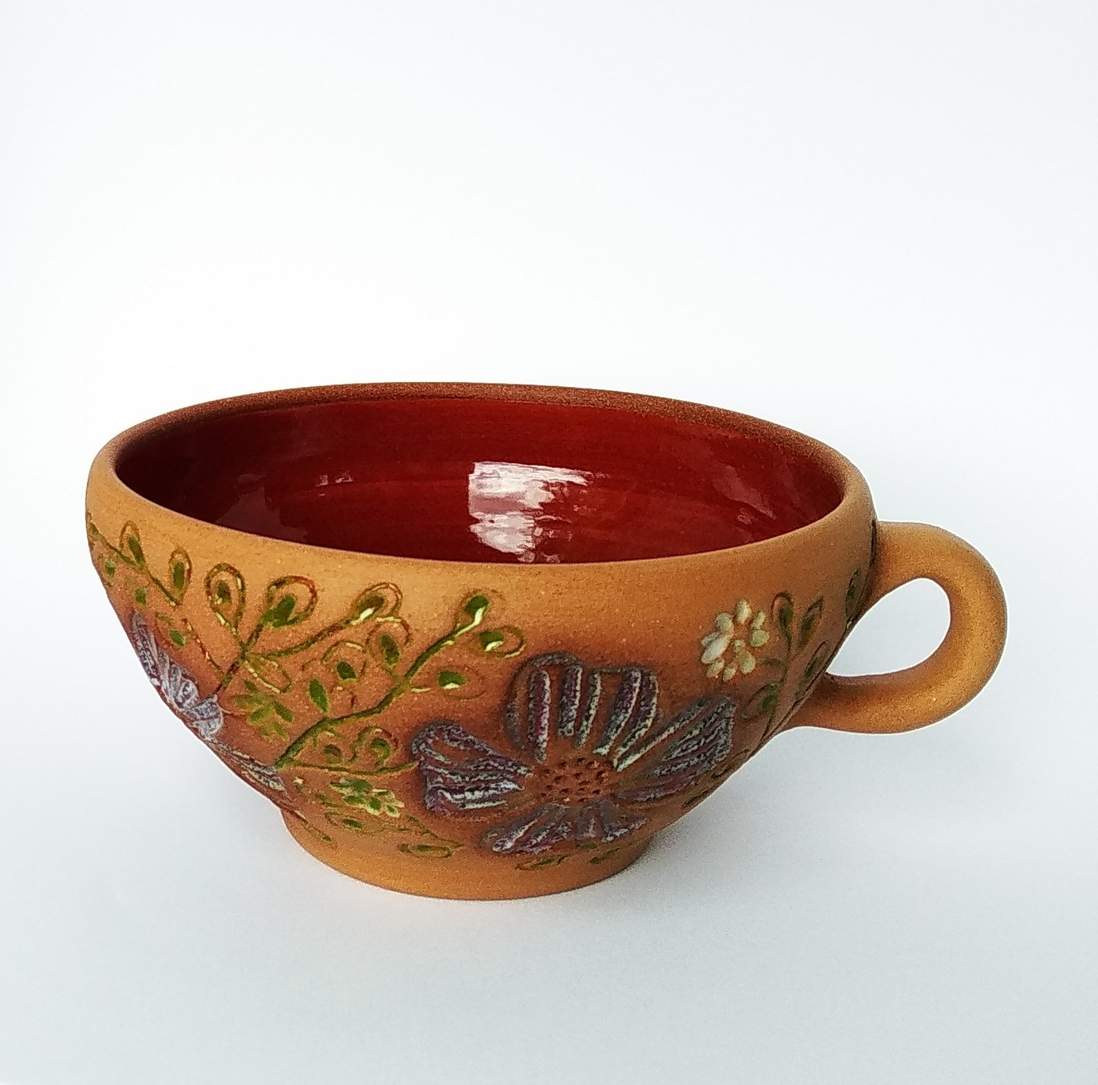 Terra Flora Art Bowl - Image 3