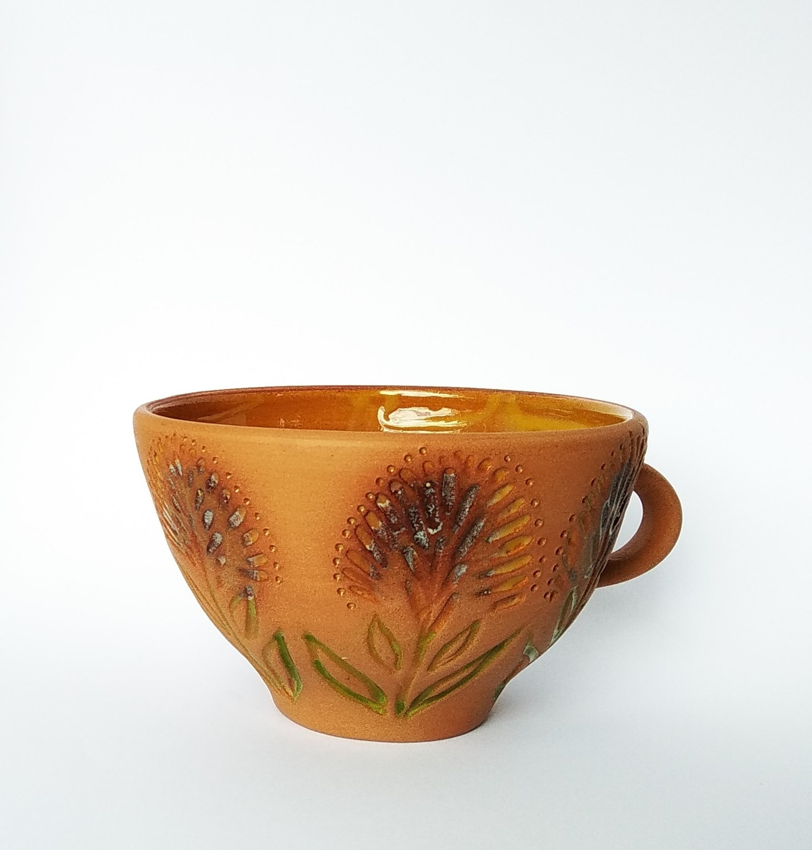 Earthenware Rose Bloom Mug - Image 2