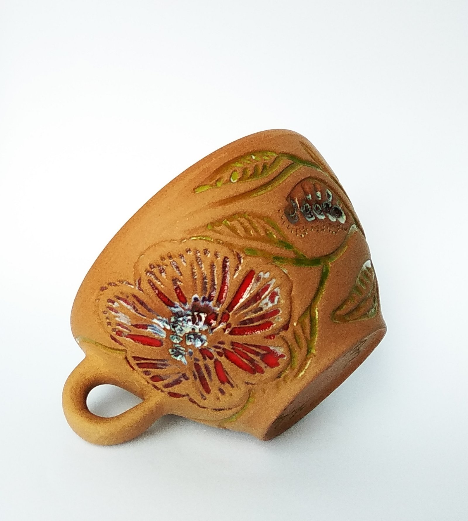 Rustic Sky Pottery Bowl - Image 3