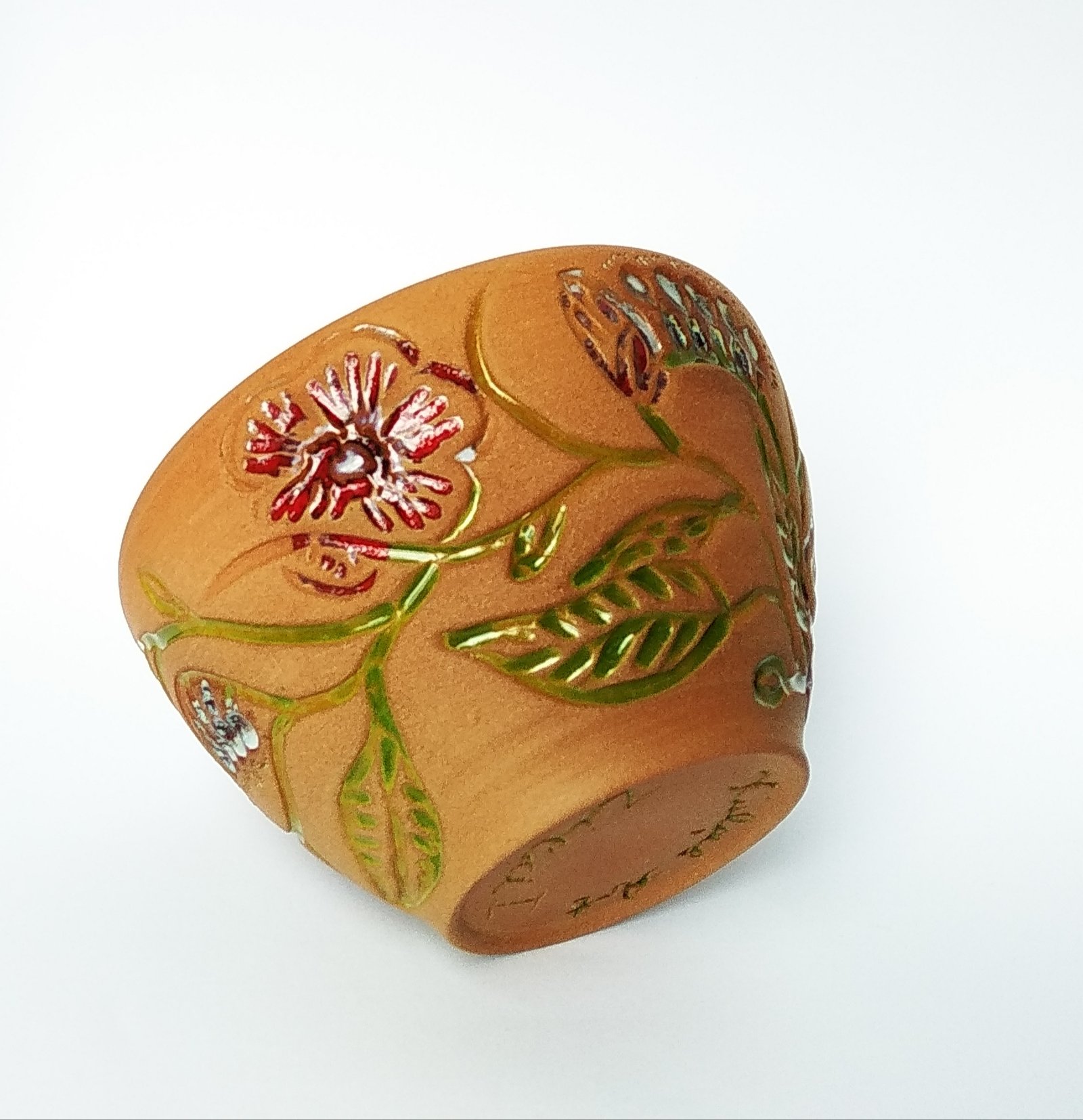 Rustic Sky Pottery Bowl - Image 4