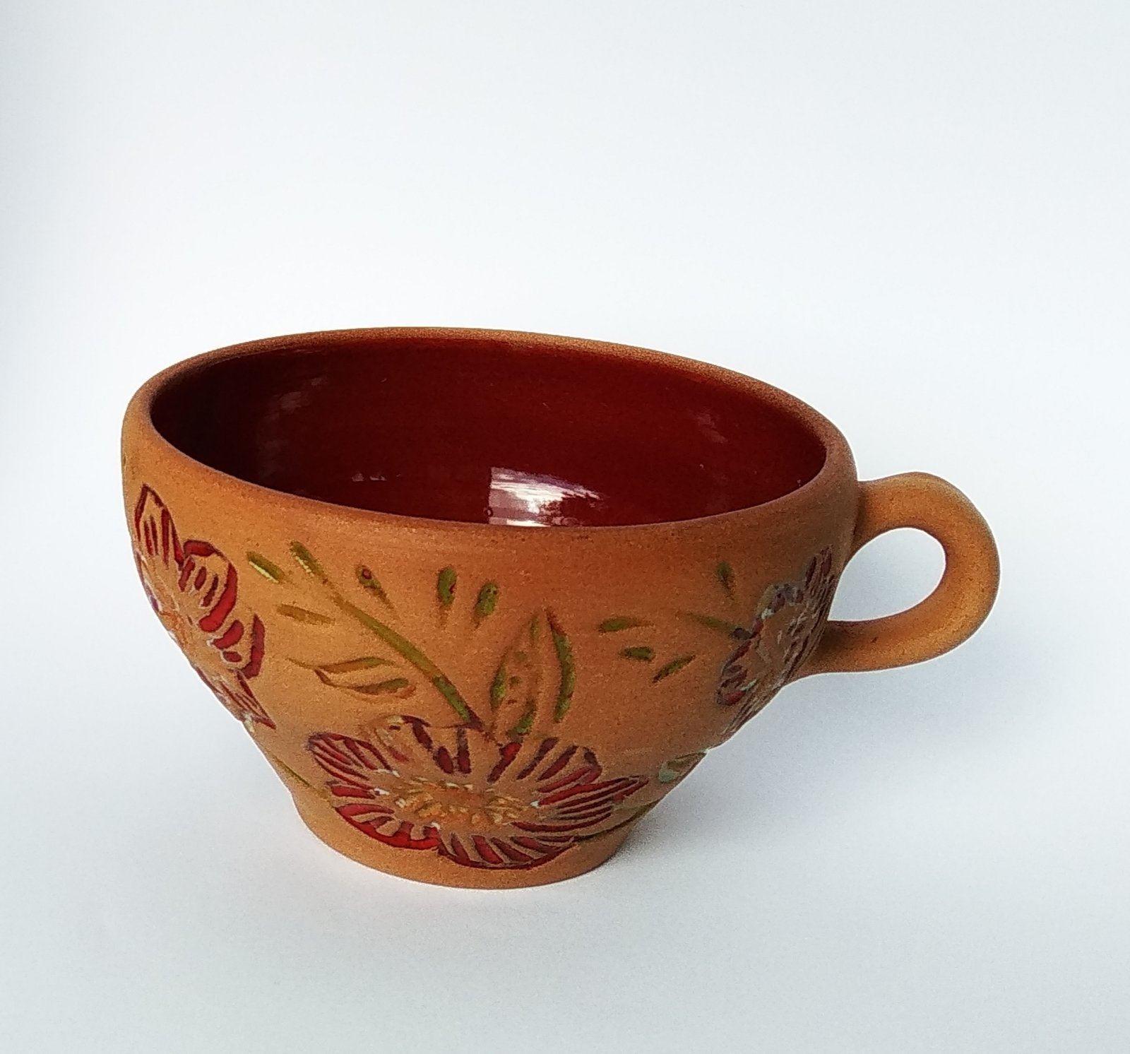 Rustic Sky Pottery Bowl - Image 5