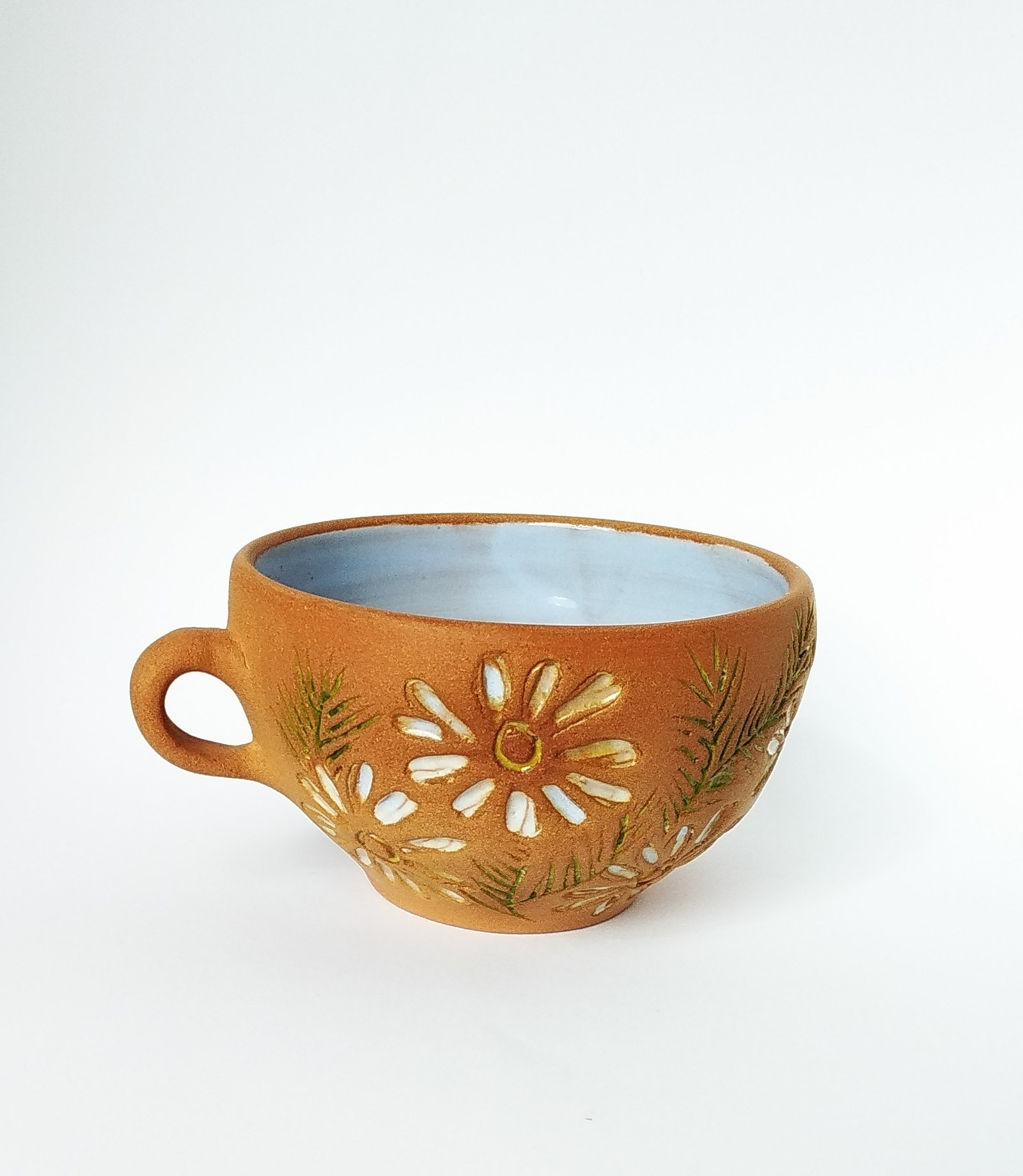 Rustic Terra Cotta Bloom Mug - Image 9