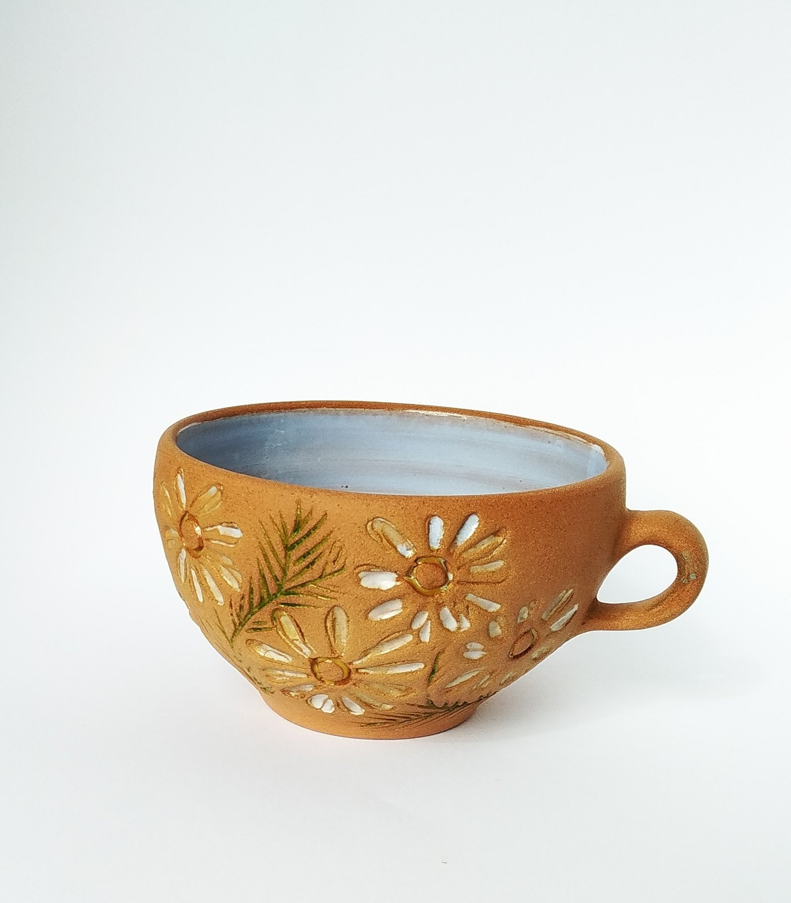 Rustic Terra Cotta Bloom Mug - Image 10