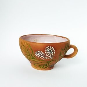Earthy Bloom Artisan Mug