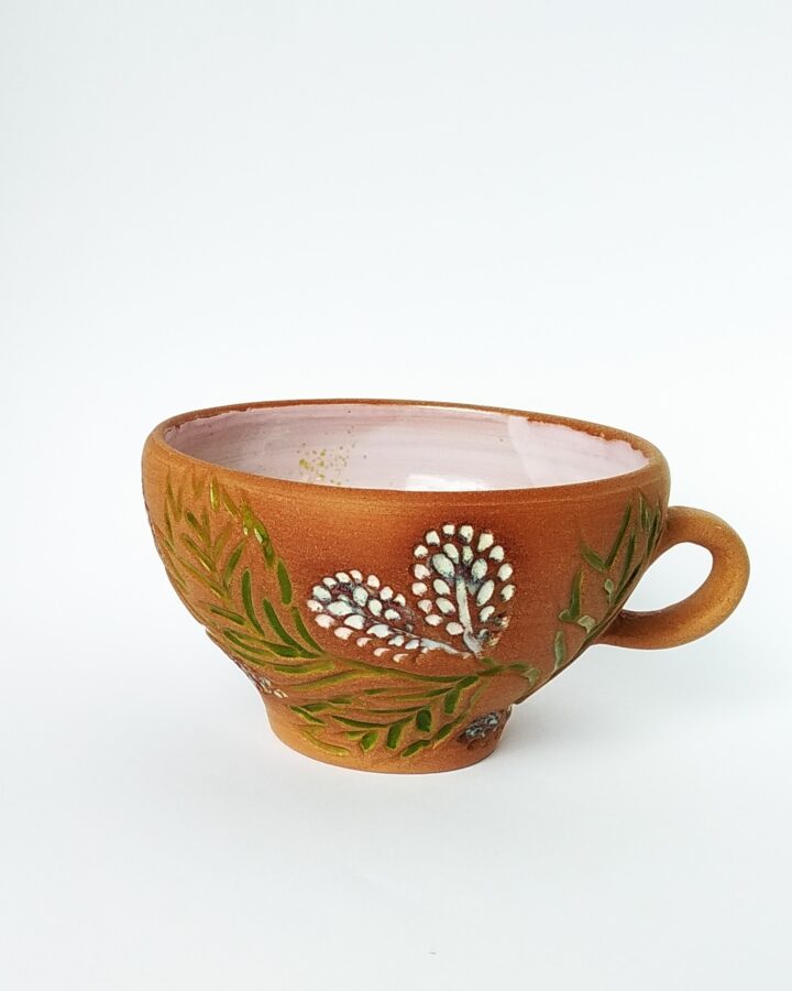 Earthy Bloom Artisan Mug
