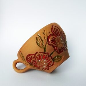 Garden Bloom Hand-Painted Mug