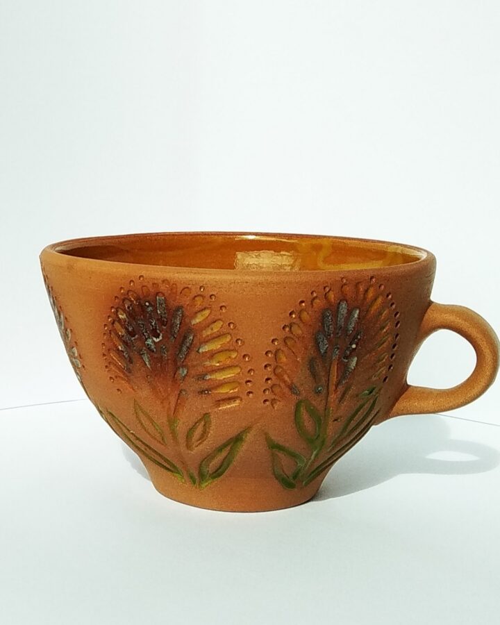 Earthen Blossom Mug