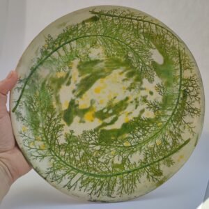 Verdant Fern Botanical Plate