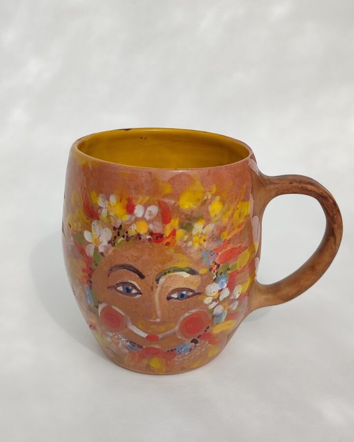 Whimsical Sun Blossom Mug