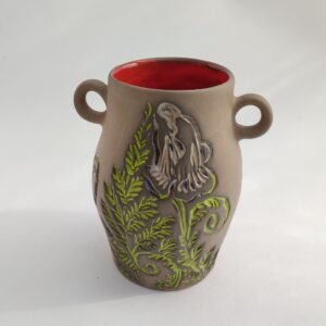 Enchanted Forest Handled Vase