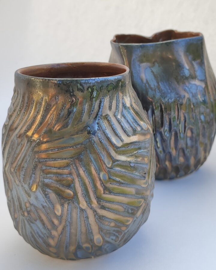 Luminescent Forest Duo Vases