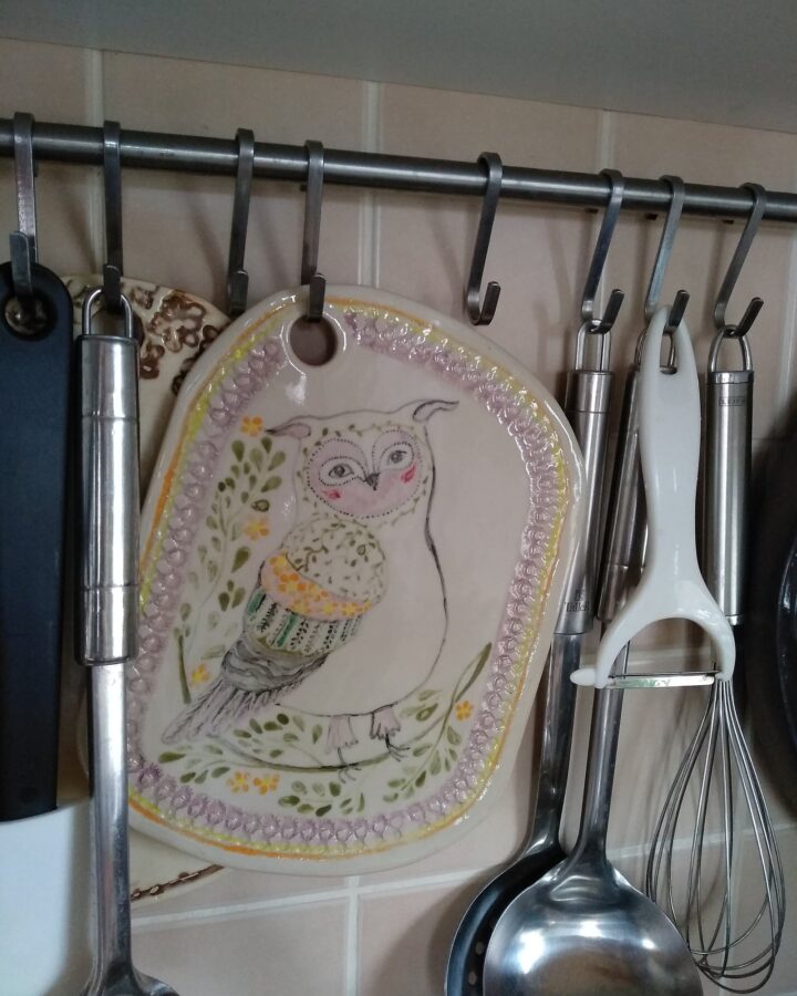 Wise Owl Wall Plaque