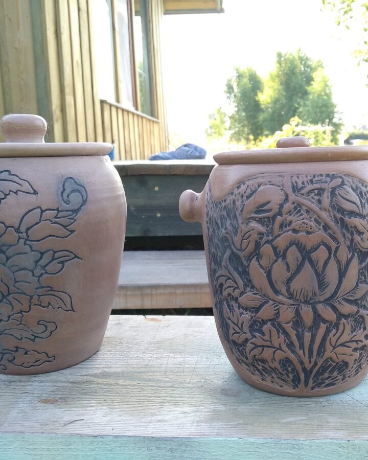 Botanical Bloom Jar