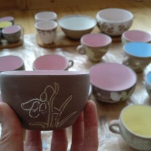 Rustic Bloom Espresso Cup