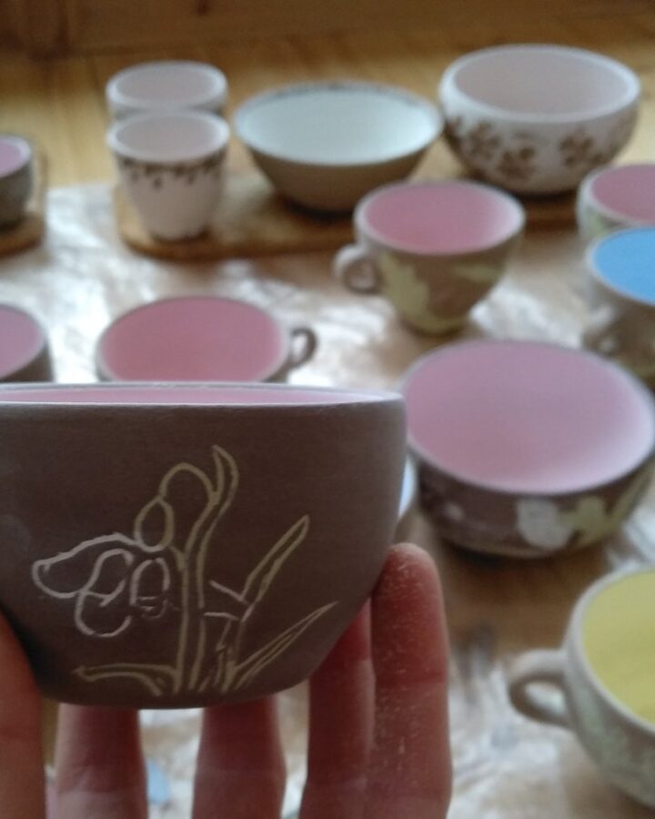 Rustic Bloom Espresso Cup