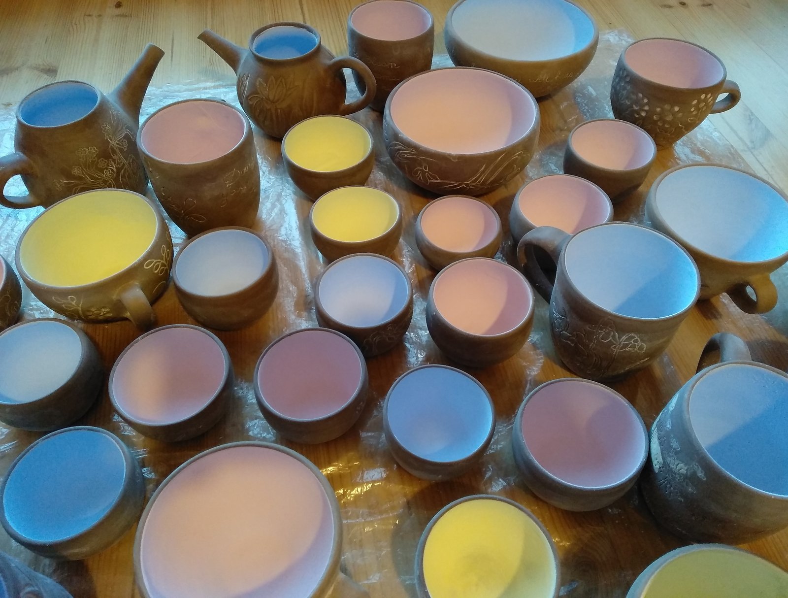 Earthen Blush Serving Bowl