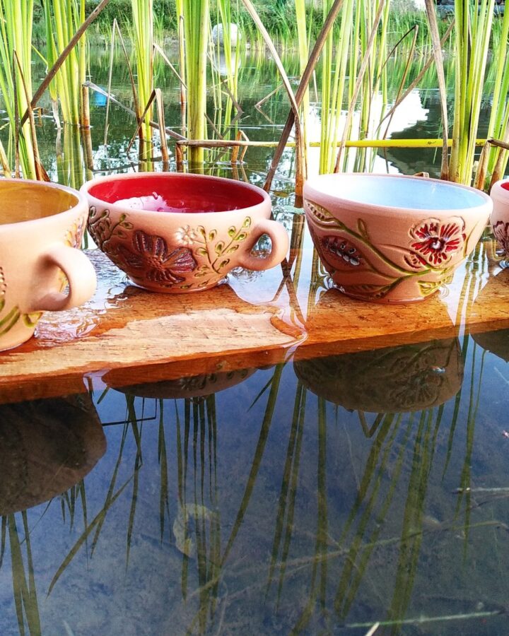 Artisan Lake Spirit Mugs Set