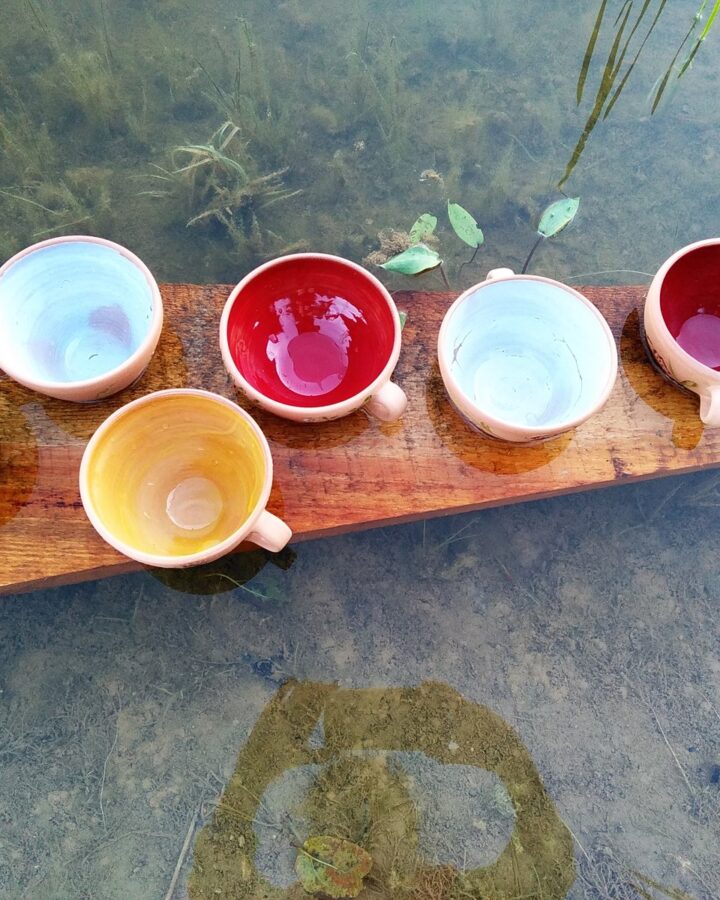 Artisanal River Mugs
