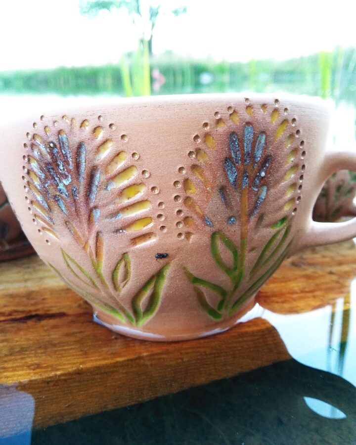 Meadow Bloom Terracotta Mug
