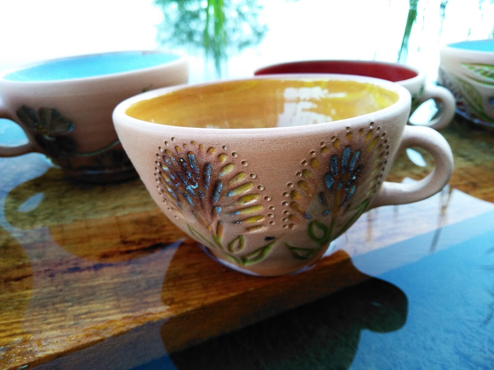 Meadow Bloom Terracotta Mug - Image 2