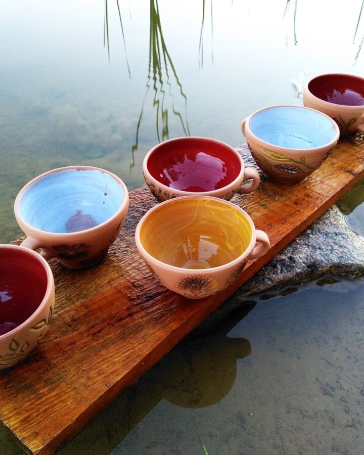 Artisan Earthenware Nature Cup