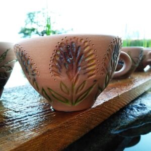 Terracotta Meadow Bloom Mug
