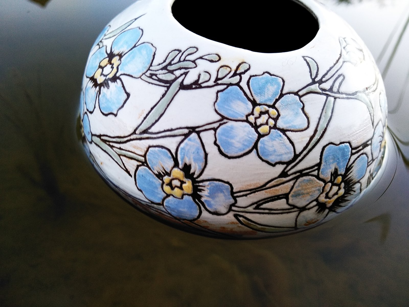 Forget-Me-Not Bloom Vessel - Image 2