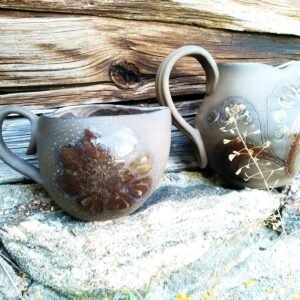 Earthen Whispers Mug & Pitcher Set