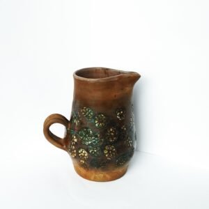 Earthen Bloom Beverage Pitcher