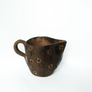 Earthy Bloom Ceramic Creamer