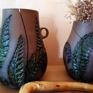 Earthen Fern Resilience Vase