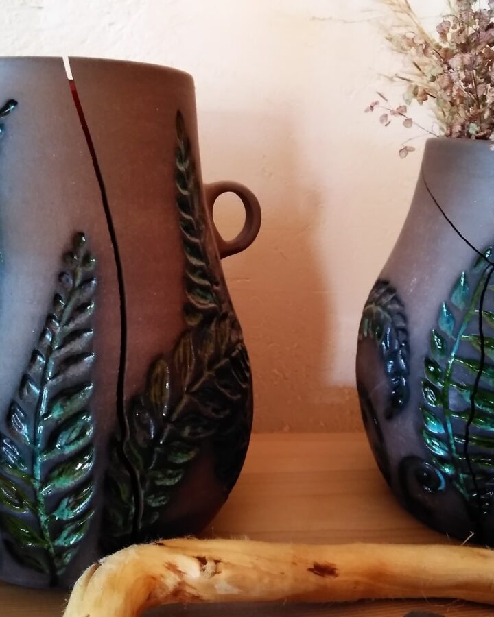 Earthen Fern Resilience Vase