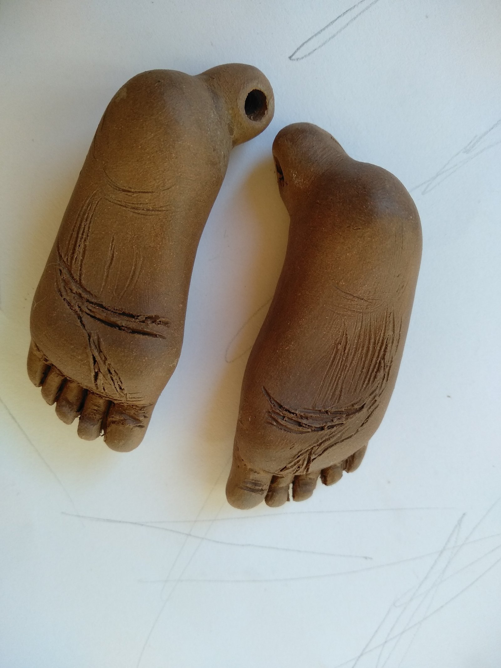 Earthen Soles Sculpture Set