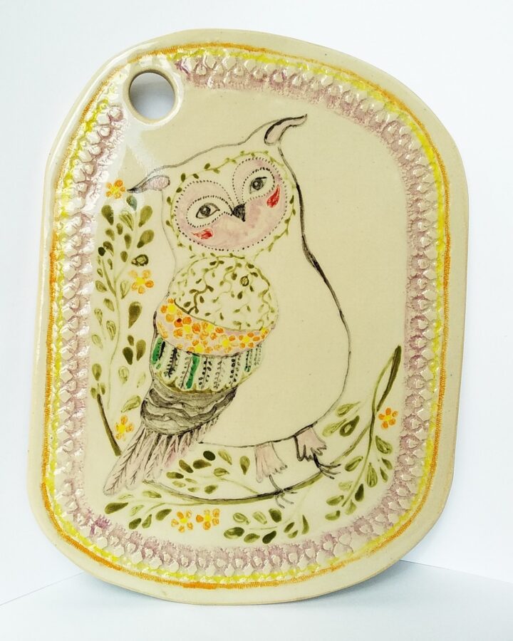 The Enchanted Owl Plaque