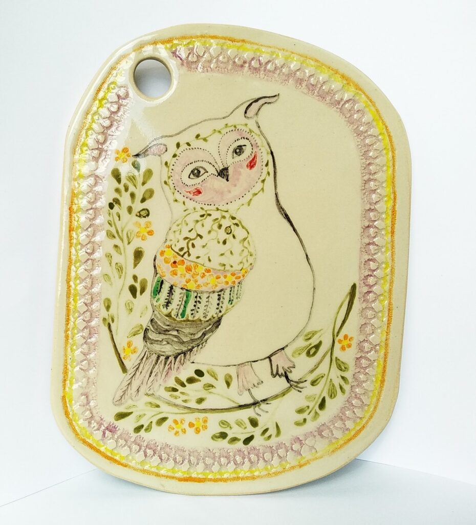 The Enchanted Owl Plaque