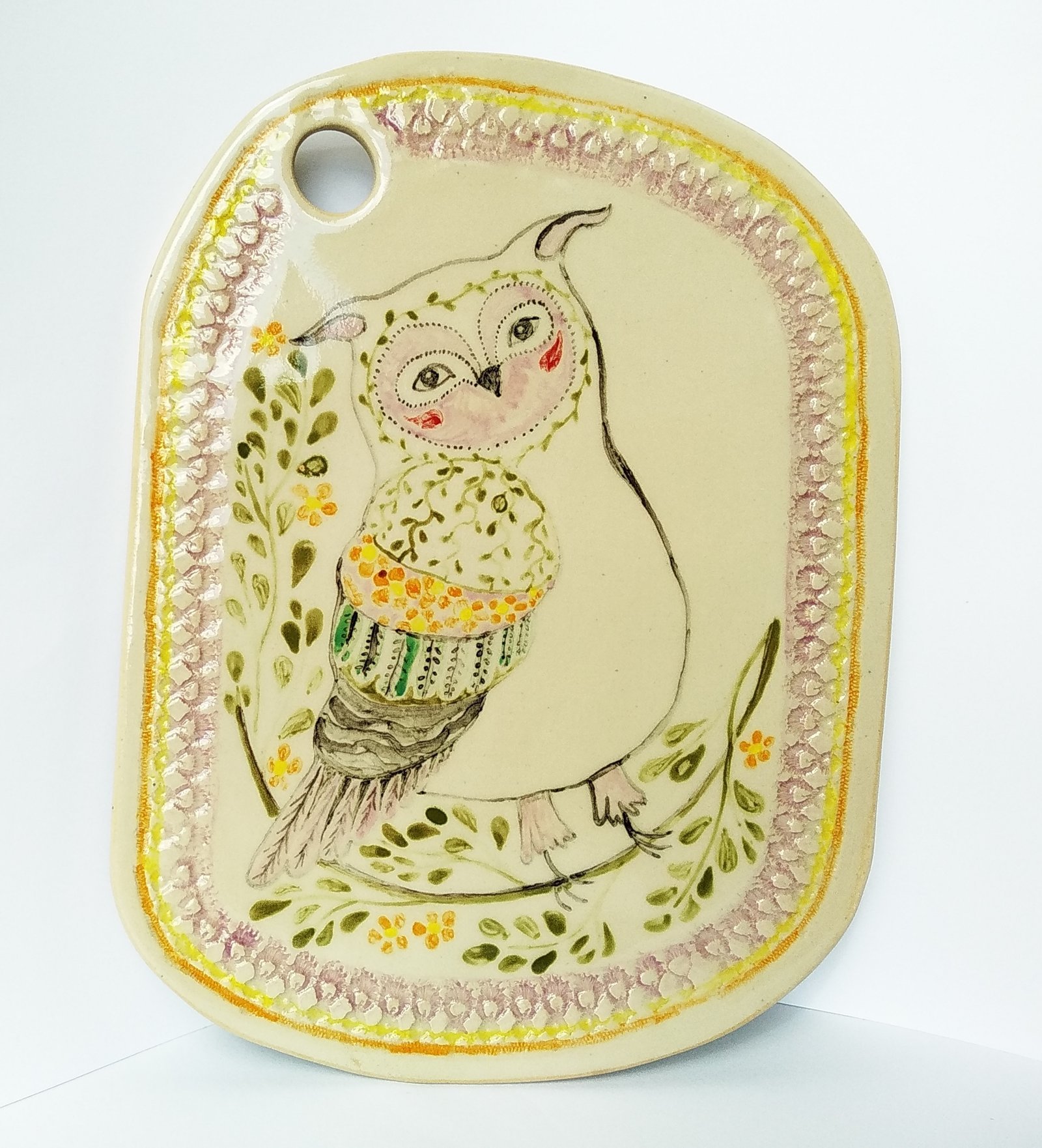 The Enchanted Owl Plaque