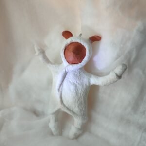 Cozy Winter Bunny Ornament