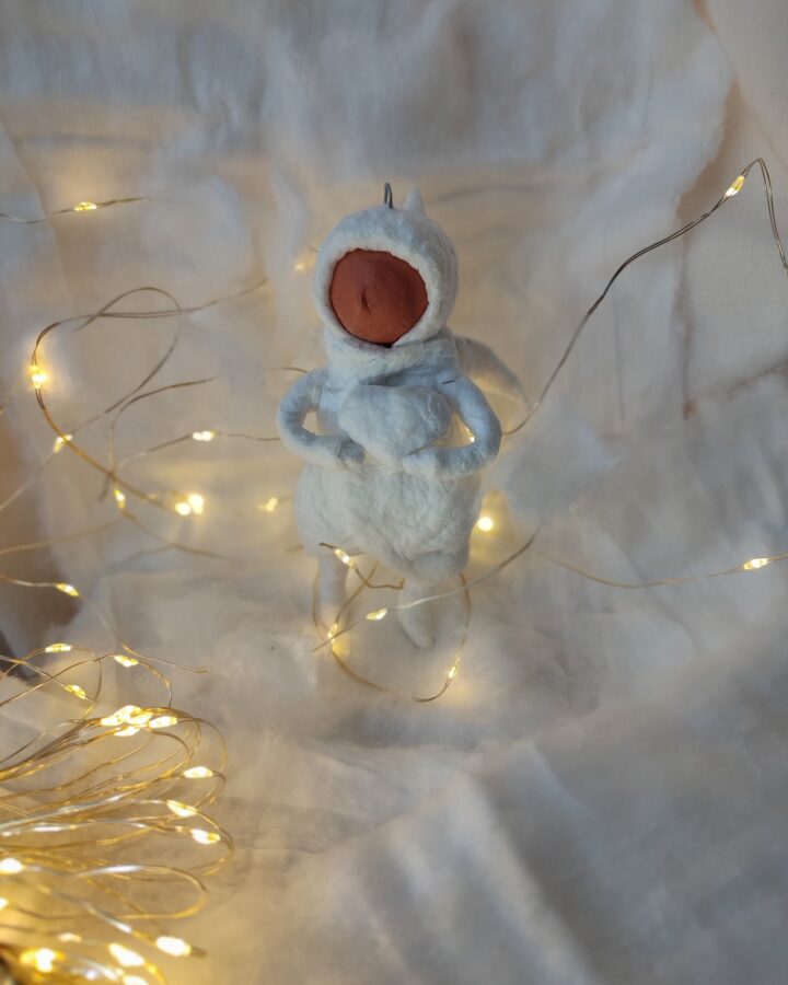 Cozy Guardian Angel Figurine