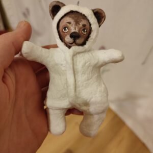 Cozy Bear Cub Hanging Ornament