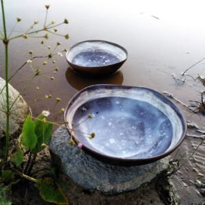 Lunar Tide Rustic Bowls (Set of 2)