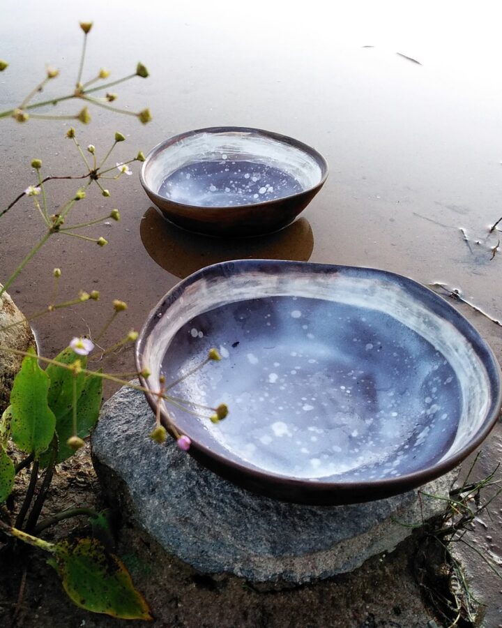 Lunar Tide Rustic Bowls (Set of 2)