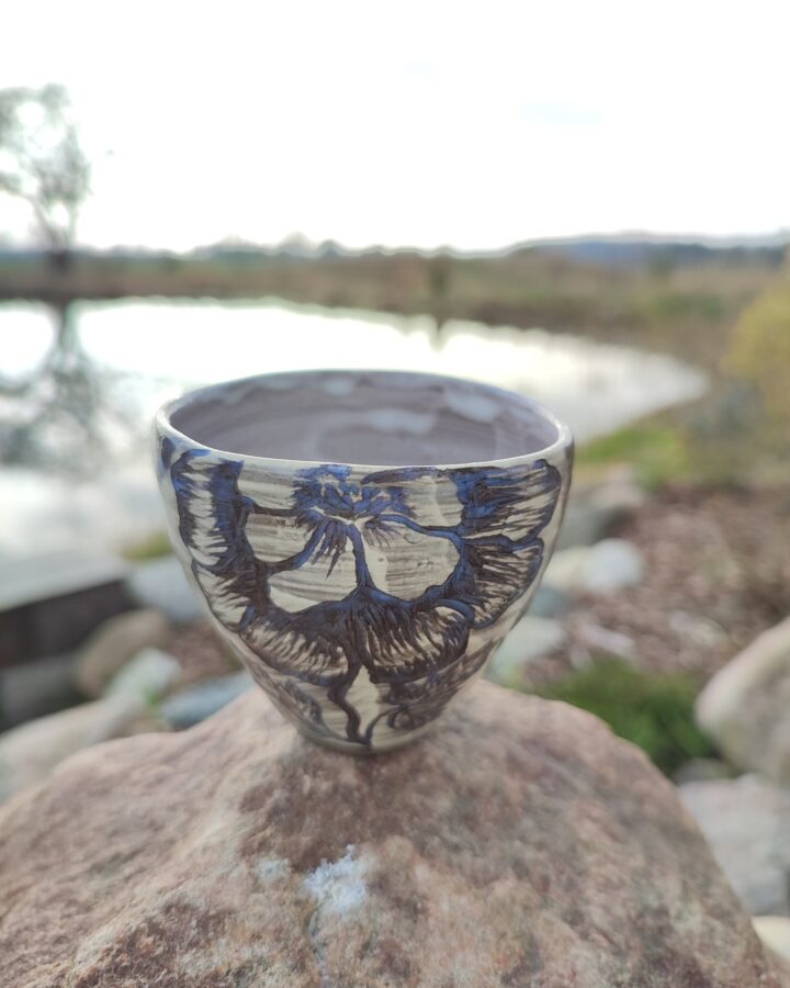 Celestial Ink Ceramic Cup
