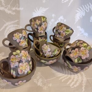 Cherry Blossom Meadow Tea & Snack Set