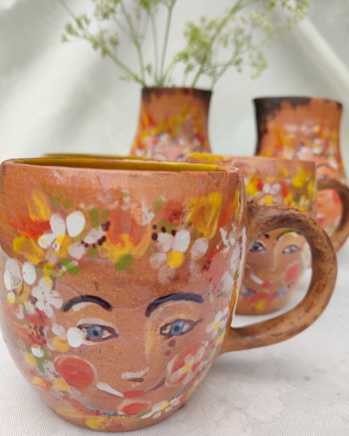 The Floral Muse Hand-Painted Mug