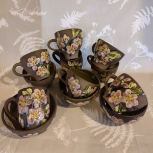 Cherry Blossom Meadow Tea Set
