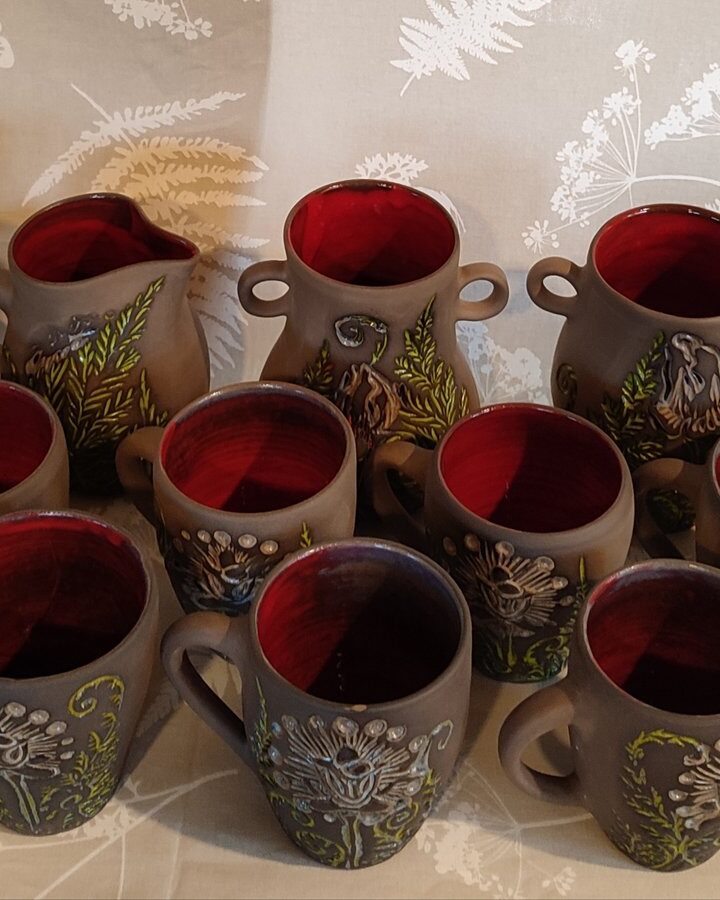 Woodland Fern Artisan Mug